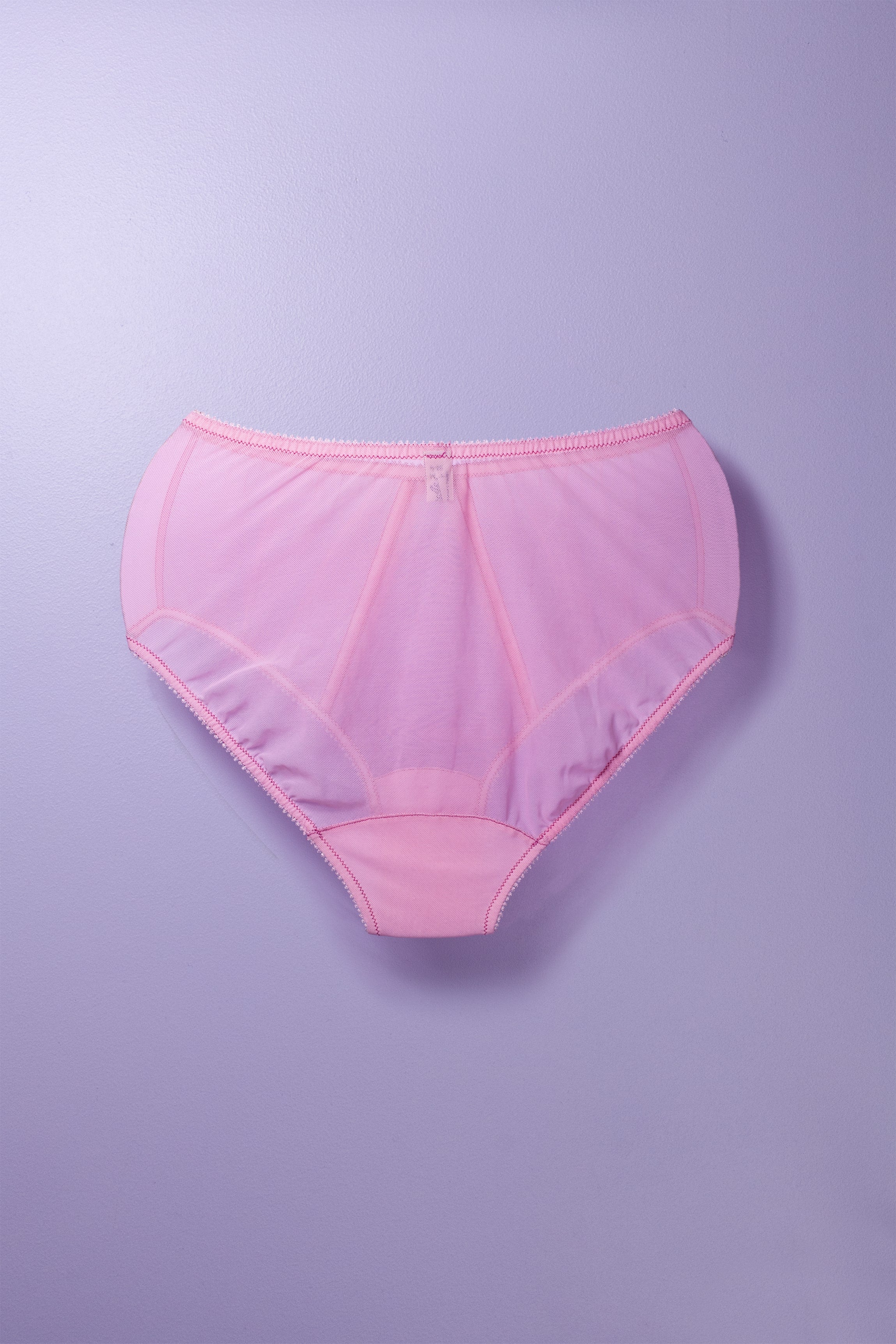 Culotte haute tulle rose