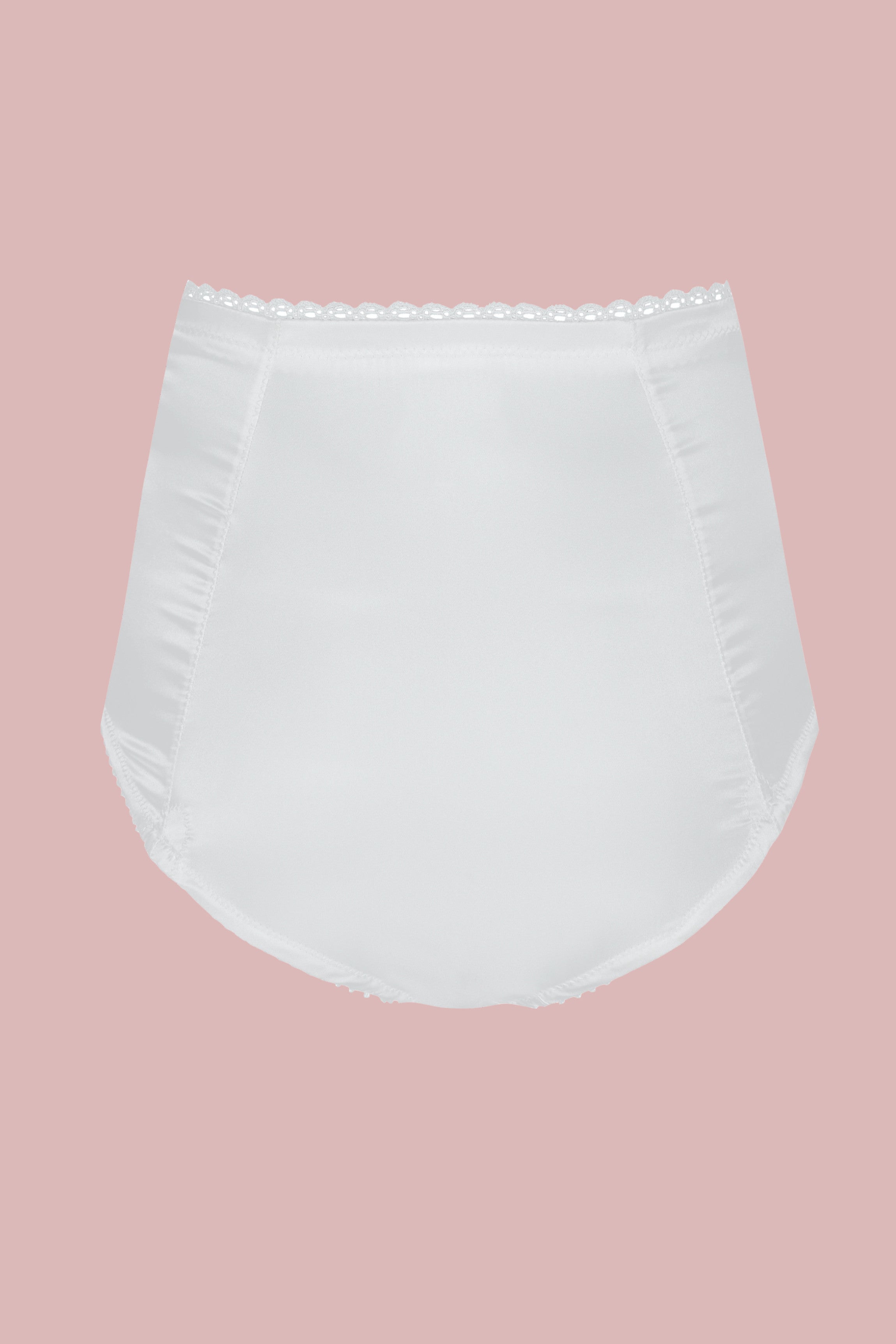 Culotte GAINANTE satin ivoire "Gina"