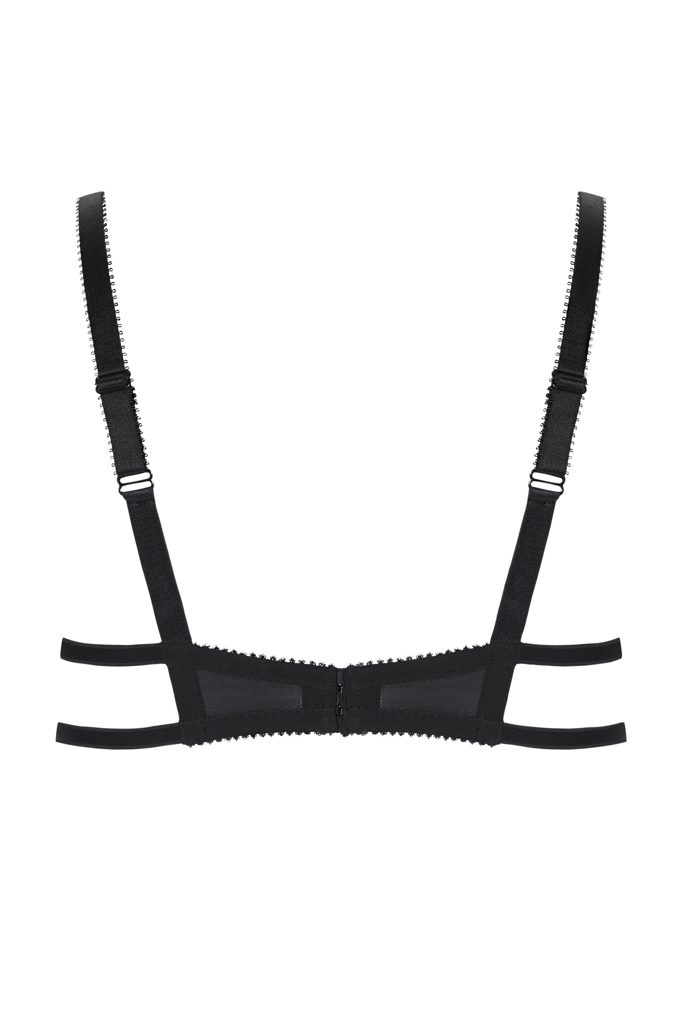 Soutien-gorge sein nu satin noir