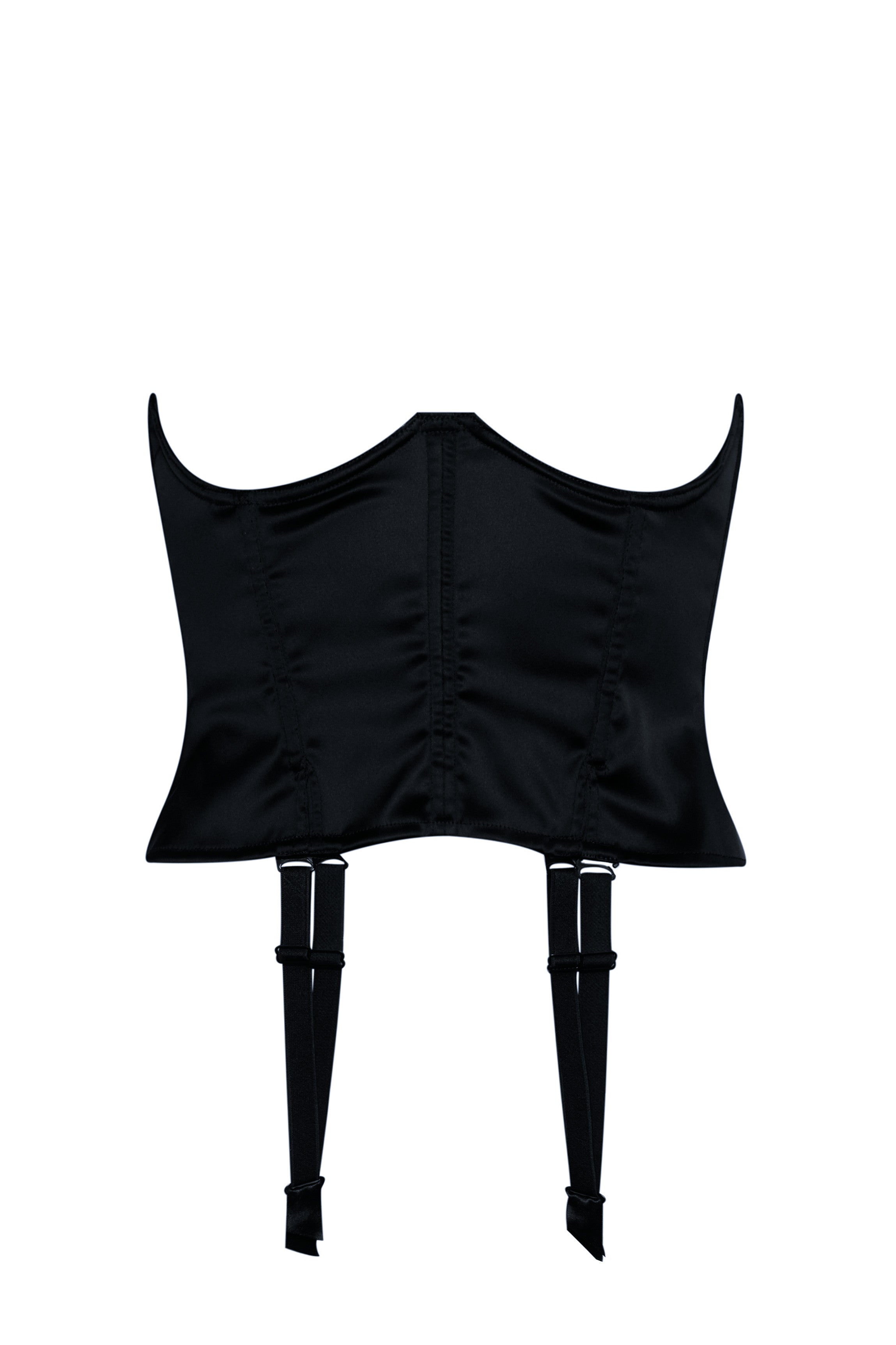 Porte-jarretelles RUMBA satin noir