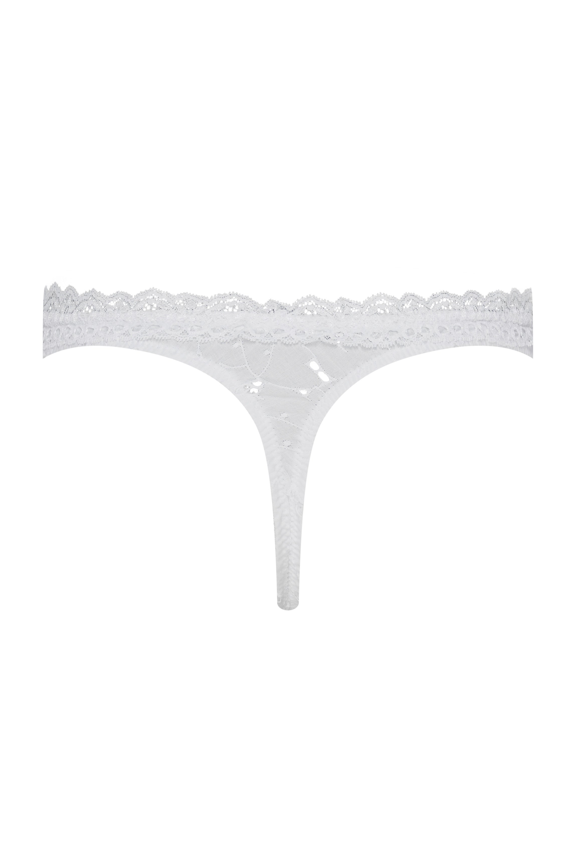 String CATHY broderie anglaise blanc
