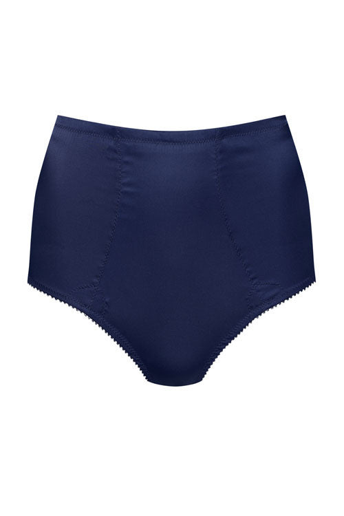 Culotte GAINANTE satin bleu "Gina"