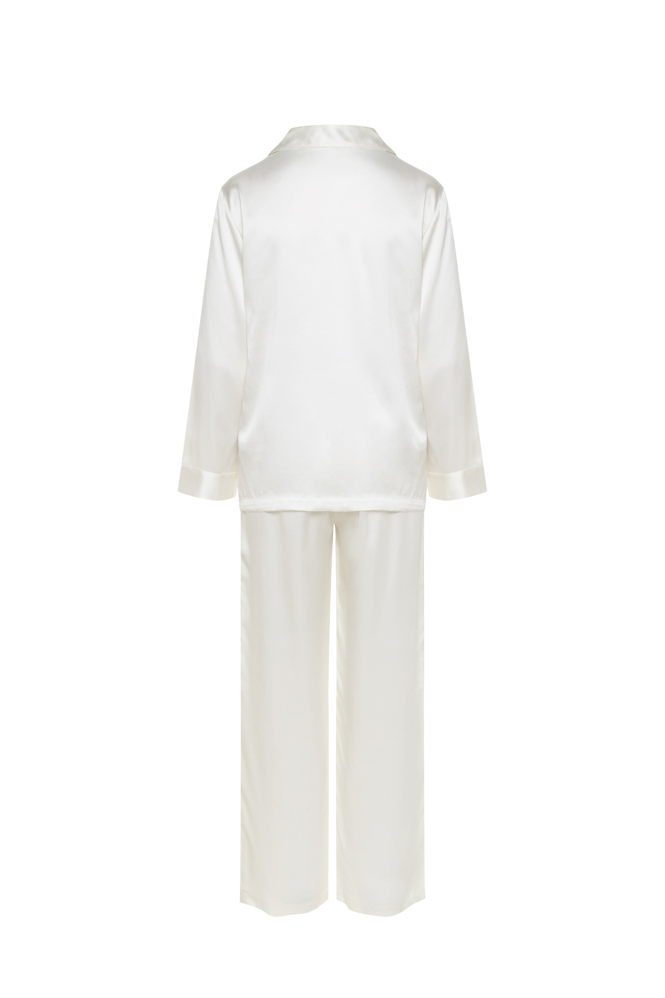 Pyjama soie ivoire