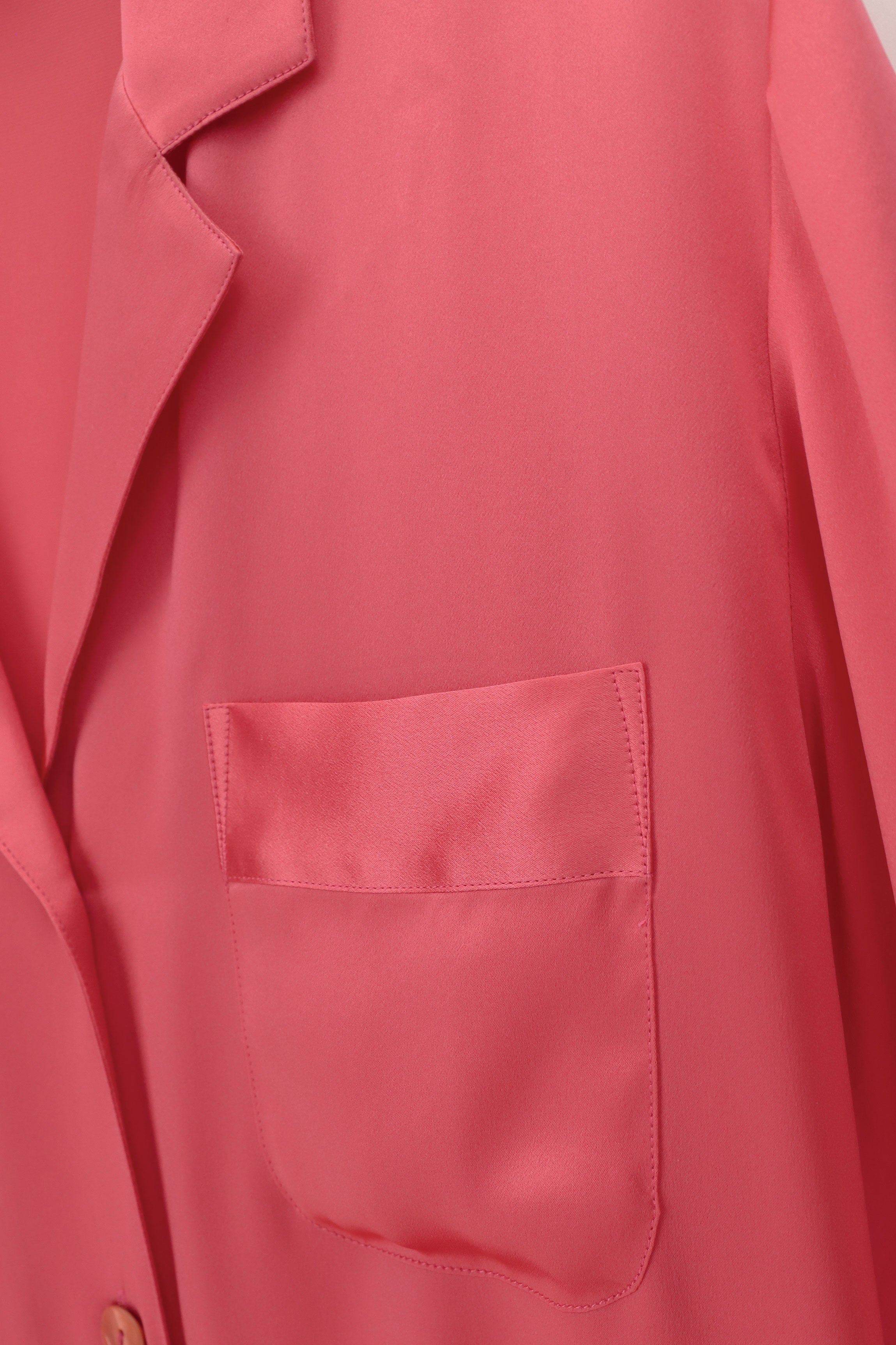 Pyjama soie fuschia