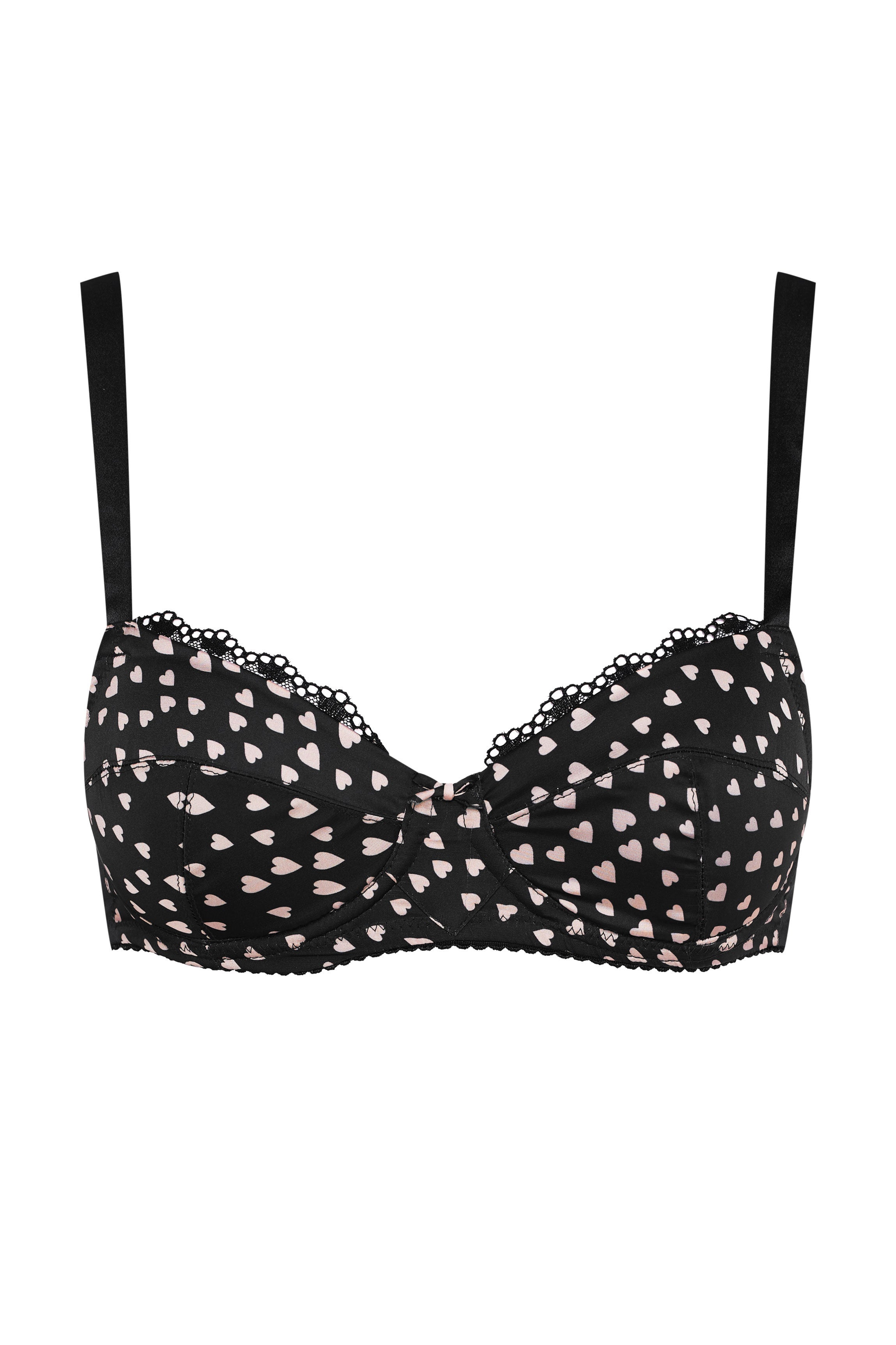 Soutien-gorge Couture satin coeur LILI