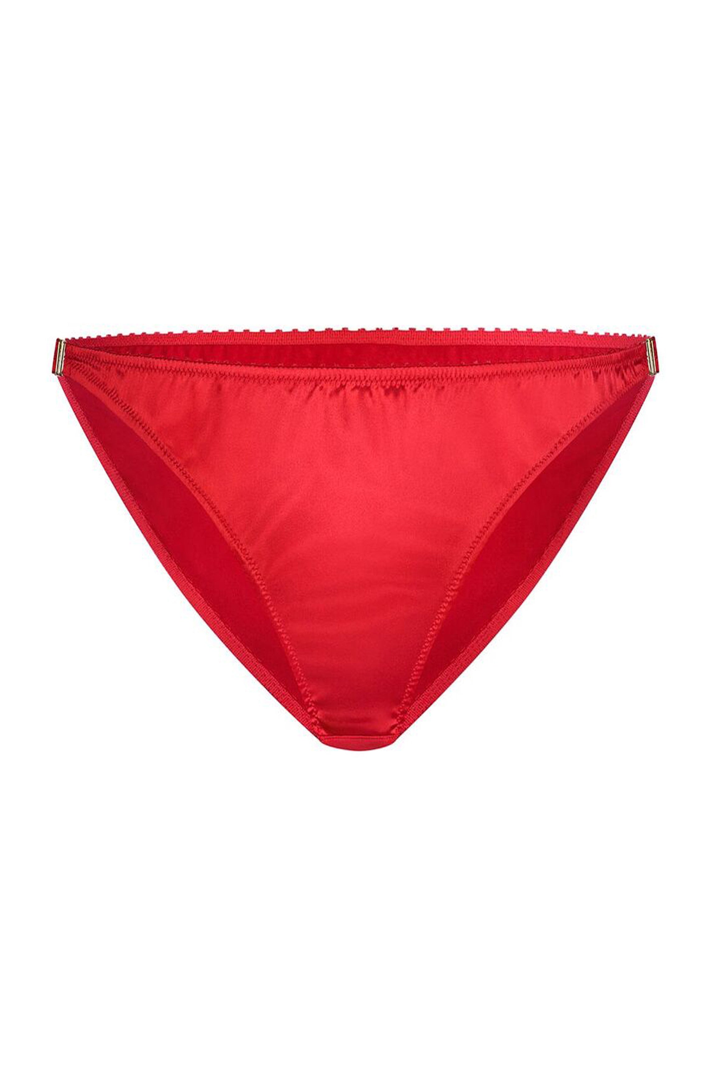Culotte MIMI satin rouge