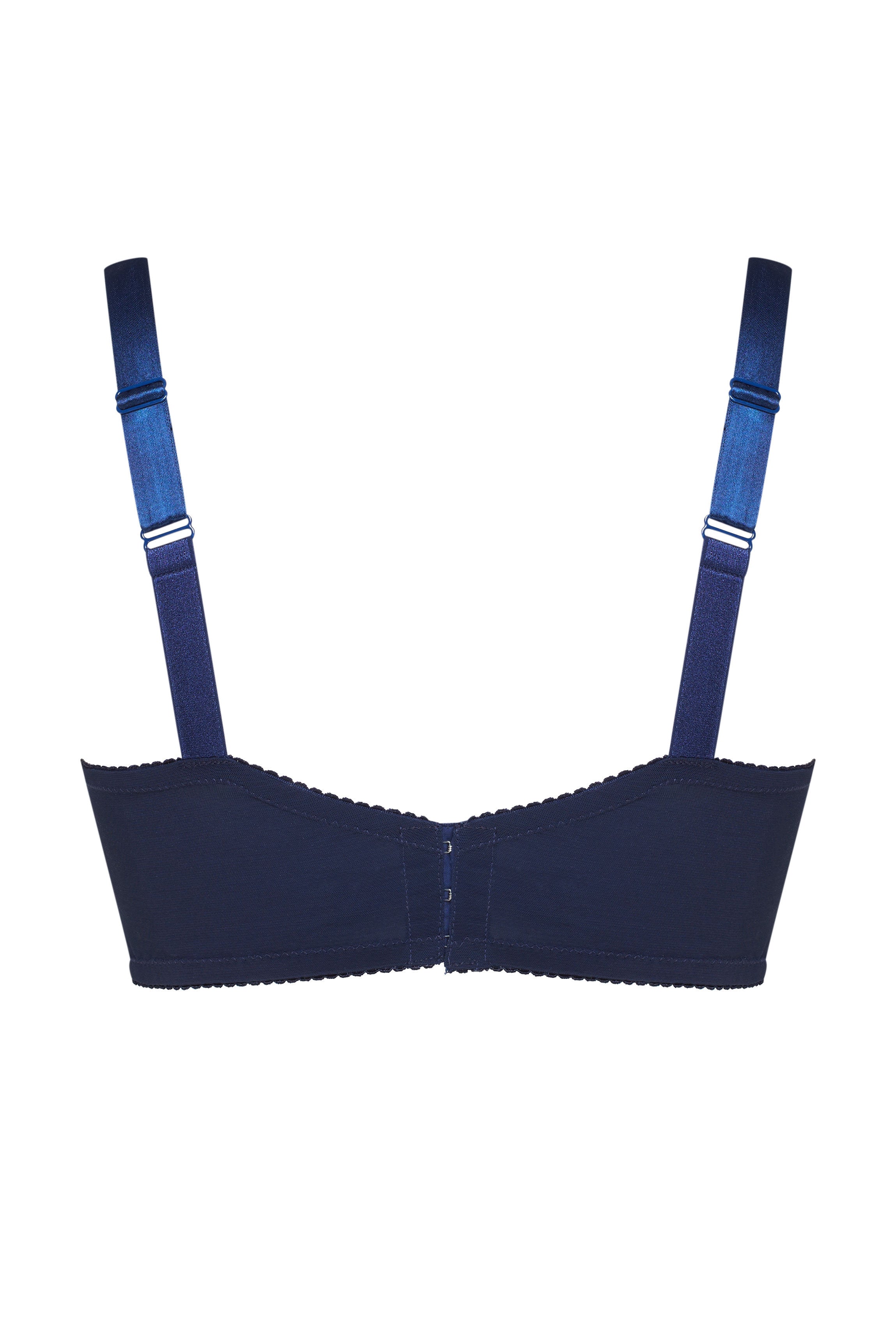 Soutien-gorge poitrine généreuse dentelle émeraude "Baliette"