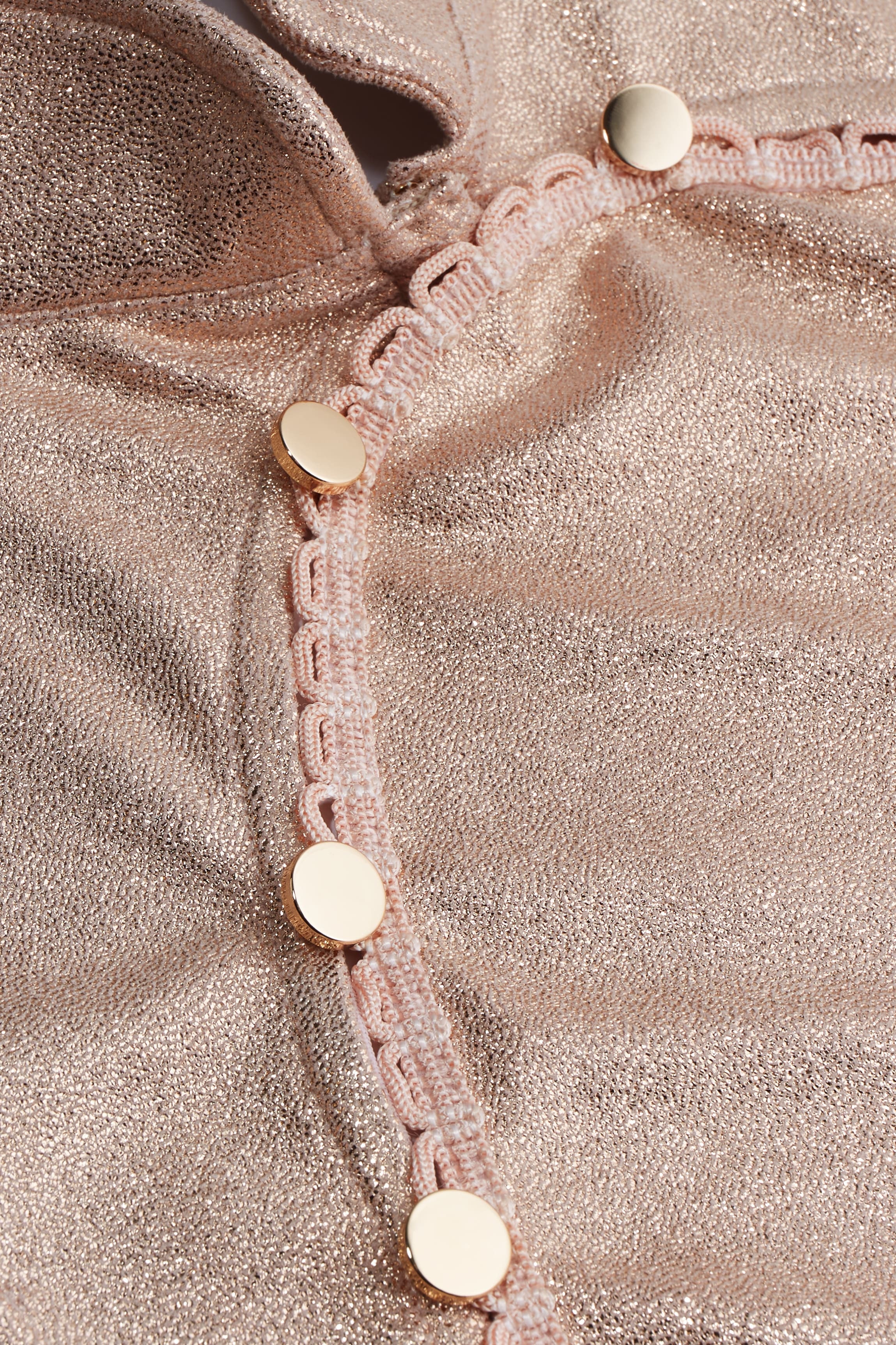 Robe rose lamée MELI