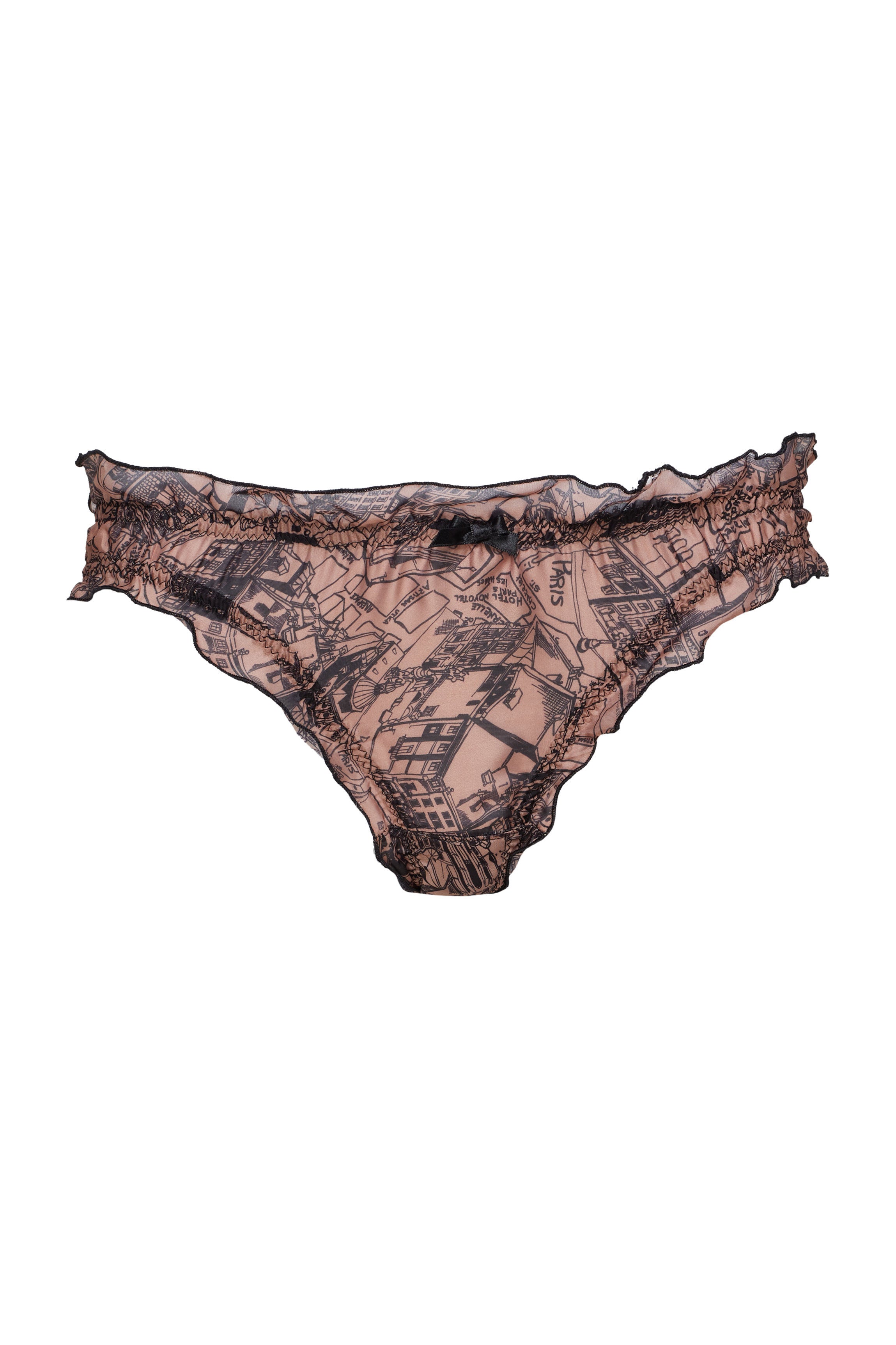 Culotte mousseline rose MIMI