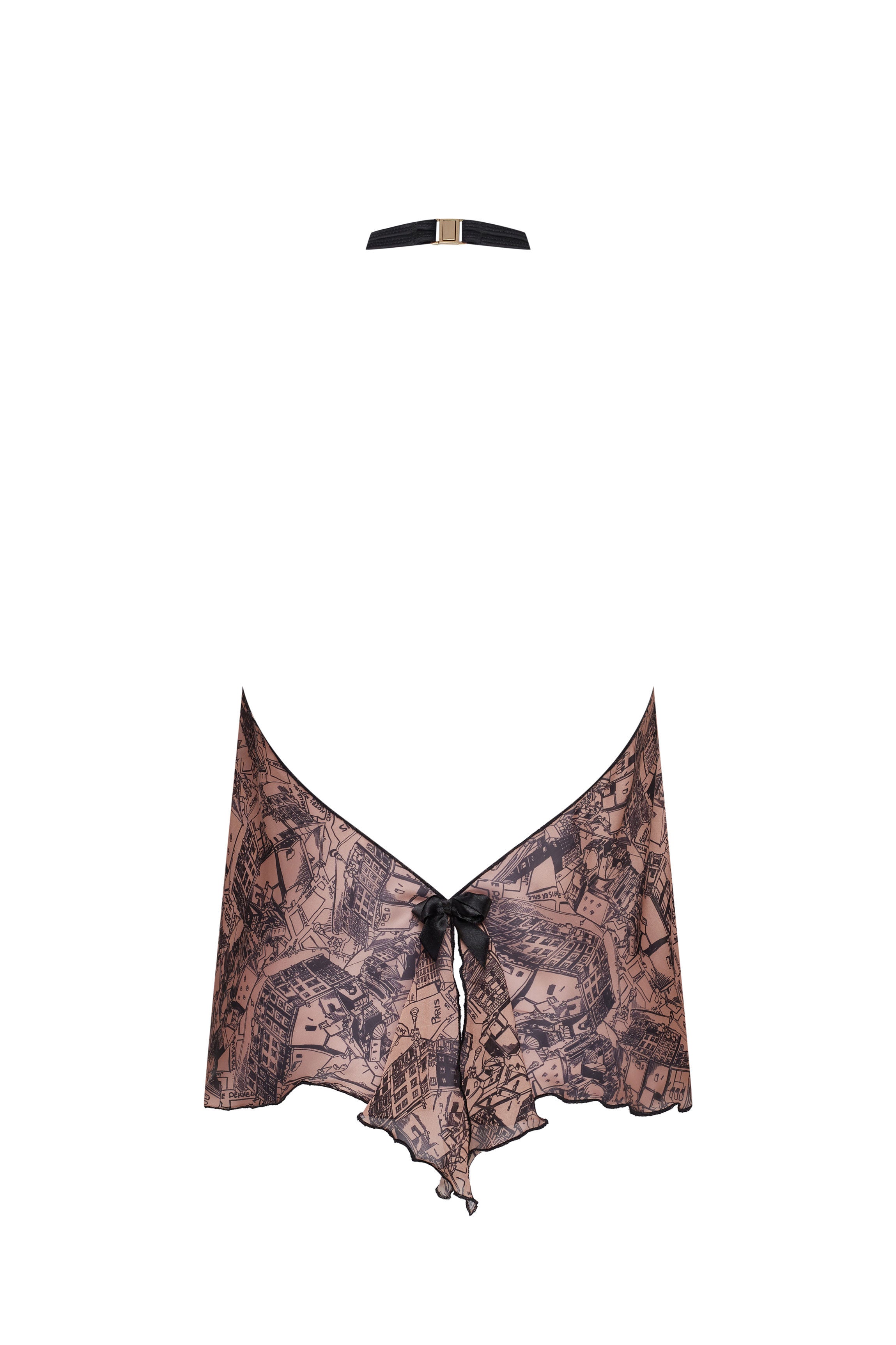 Nuisette mousseline rose