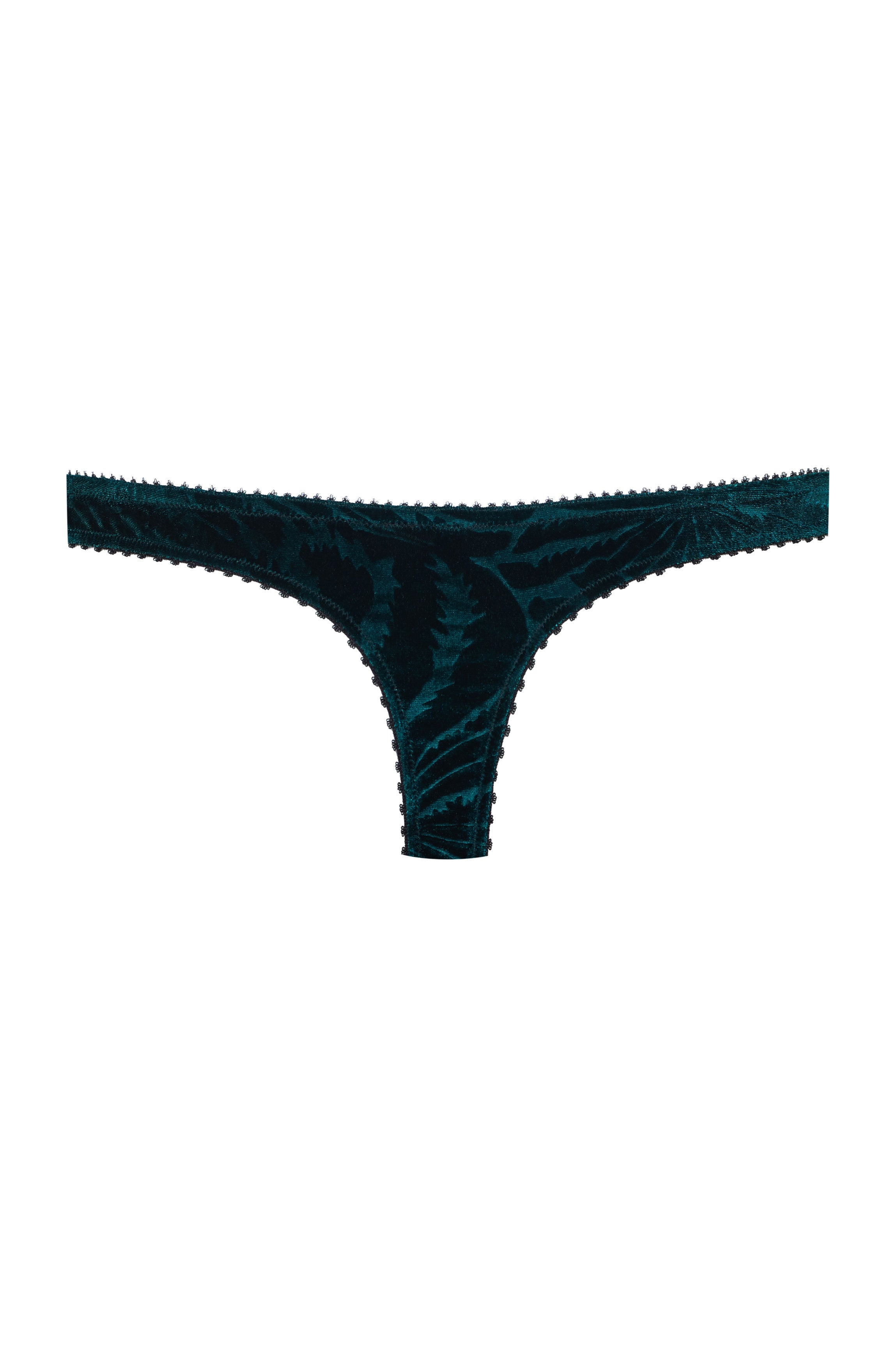 String CATHY velours vert