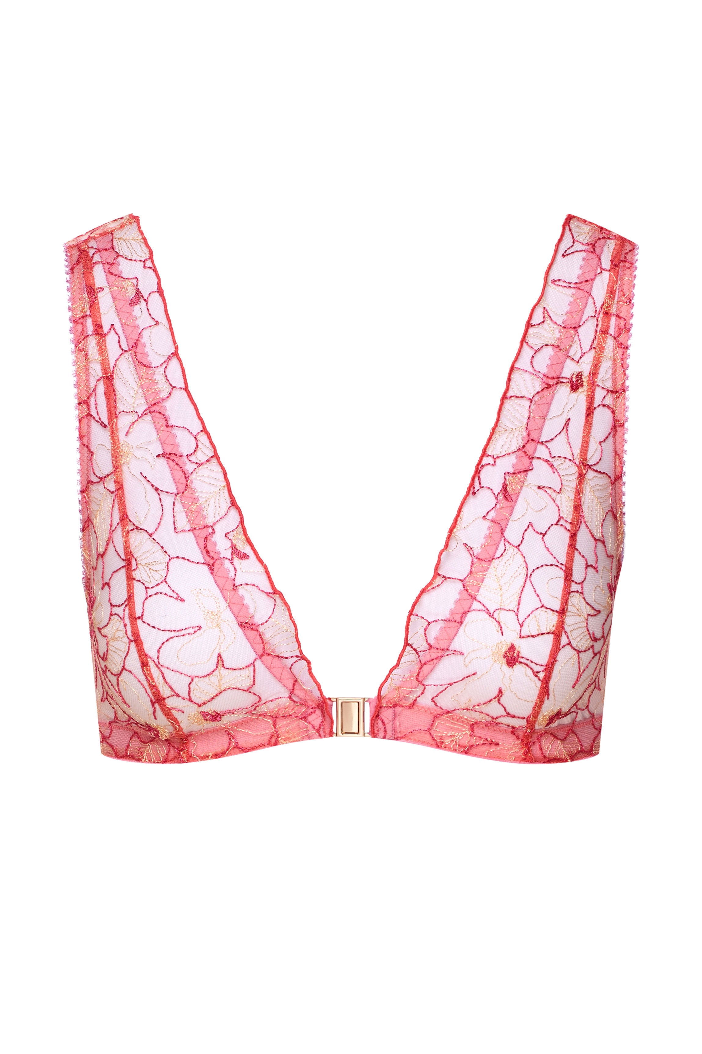 Soutien-gorge ouverture devant Finesse fuschia CLIP