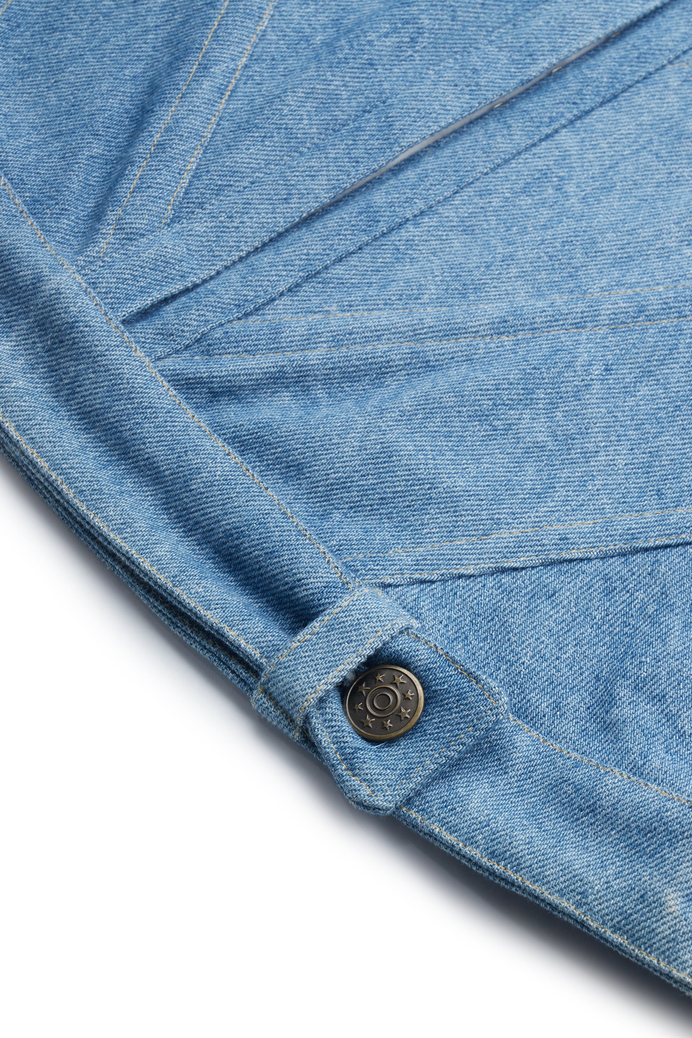 Corset denim bleu ALOE