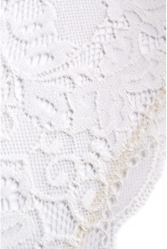 Body corset blanc ELIA