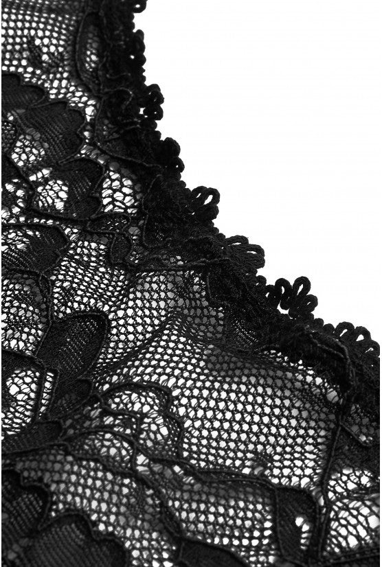 Combinaison dentelle noire