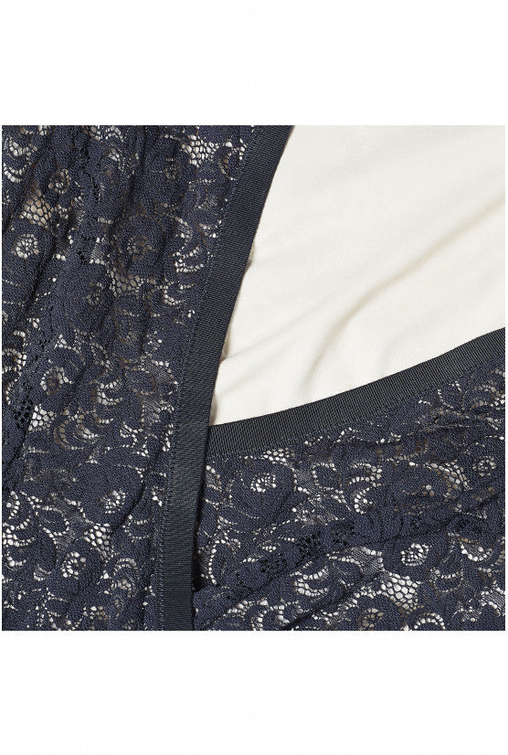 Combinaison pantalon dentelle noire