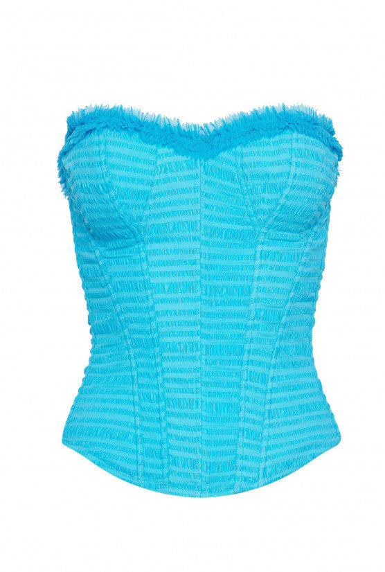 Bustier turquoise