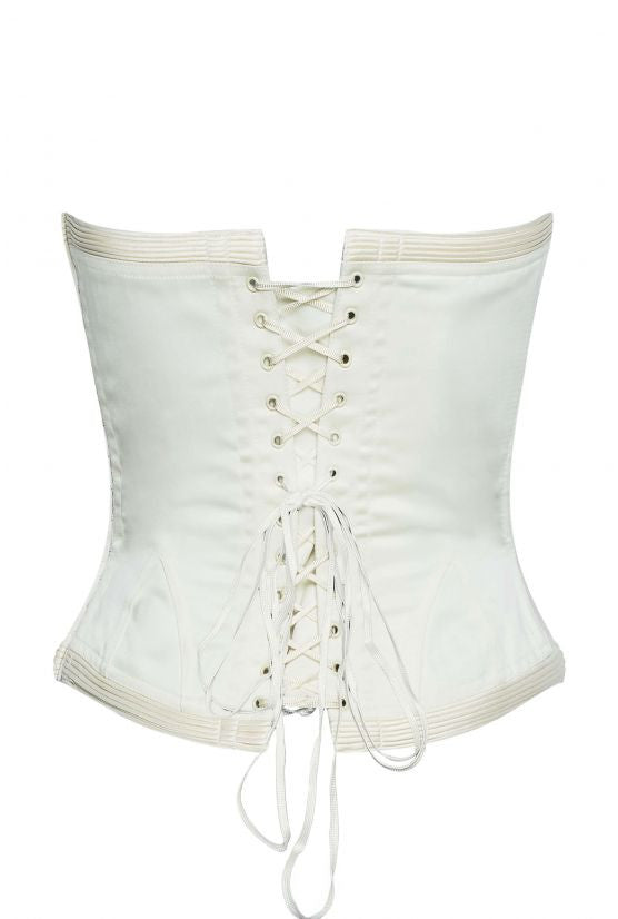 Corset ivoire satin VICTORIA