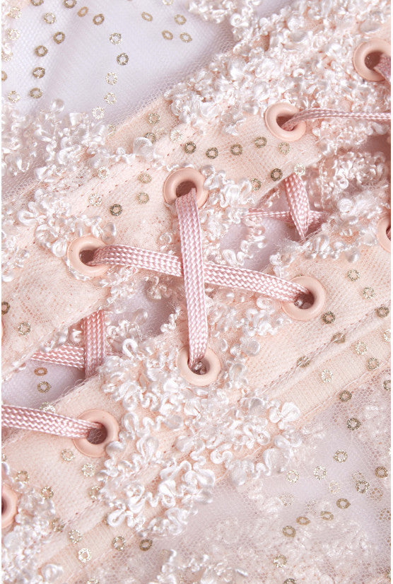 Corset rose Nymphéa CLEVES
