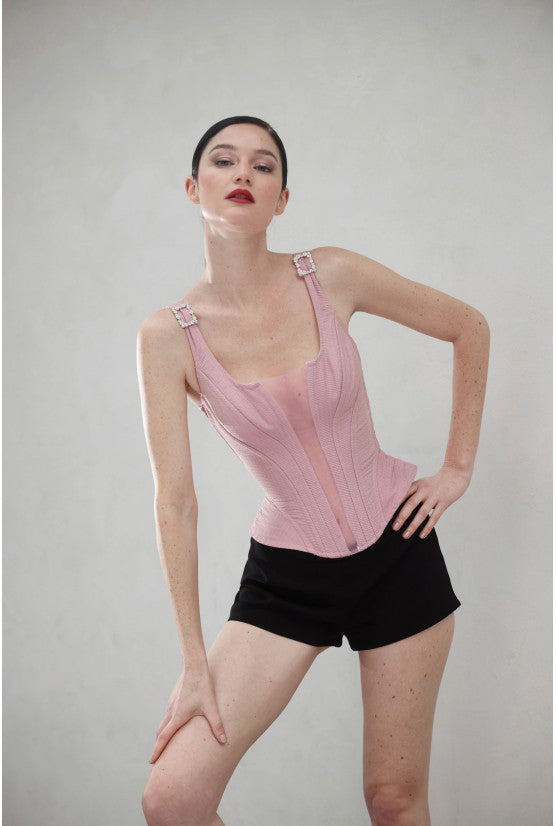 Corset rose MARIVAUX