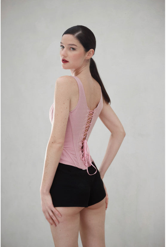 Corset rose MARIVAUX