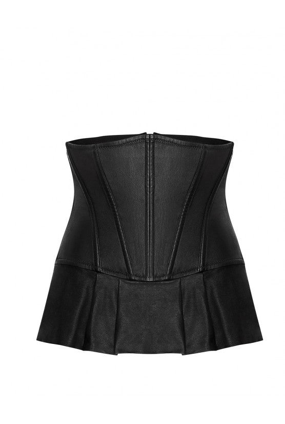 Corset cuir sein nu HERA