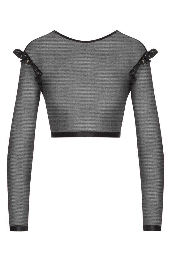 Crop top épaulette