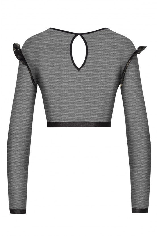 Crop top épaulette