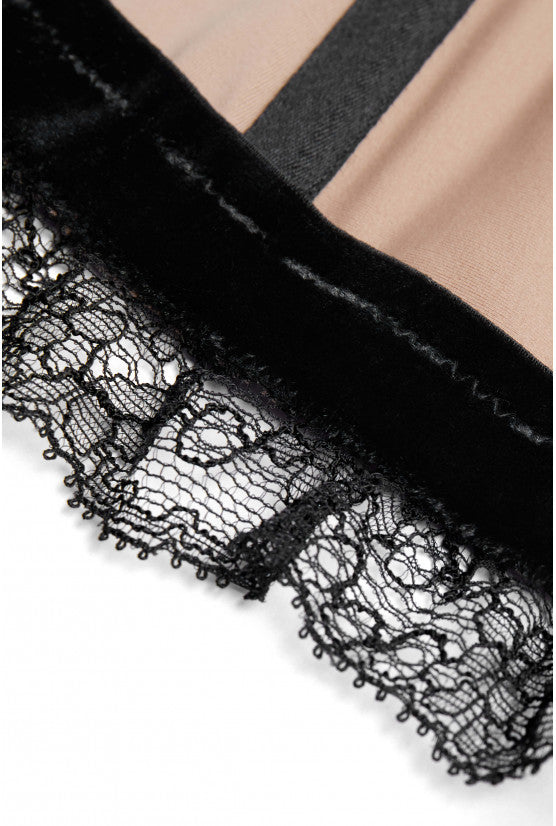 Culotte corsetée caramel GILIAN