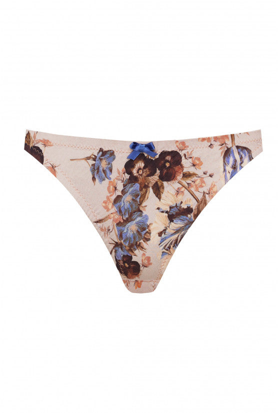 Culotte MIMI fleurs beige