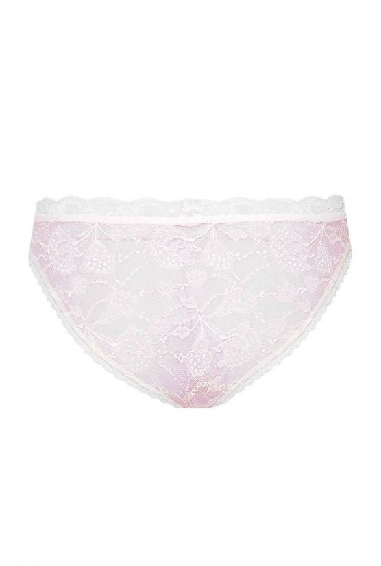 Culotte PLUME dentelle rose