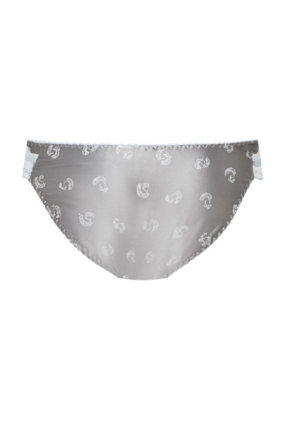 Culotte soie grise MIMI