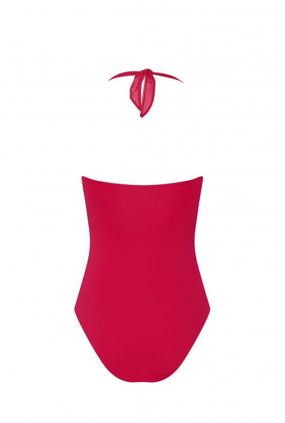 Maillot de bain rose fuchsia