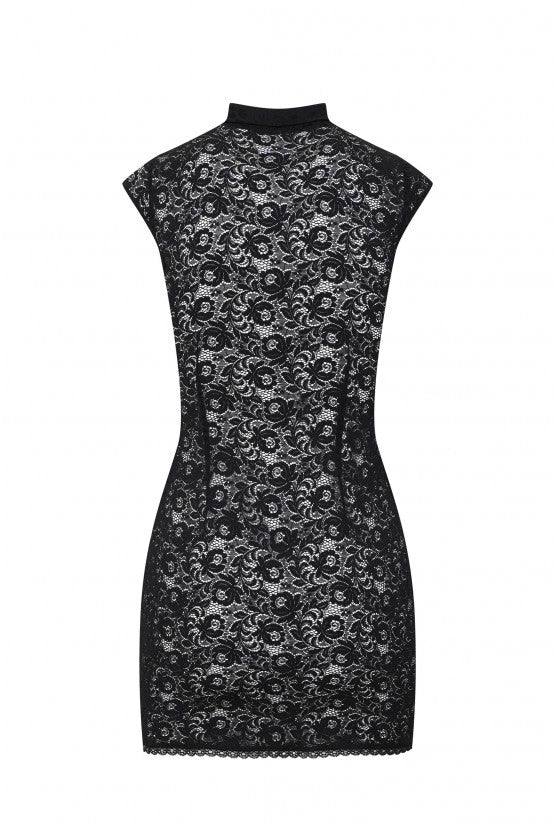 Robe dentelle noire MELI