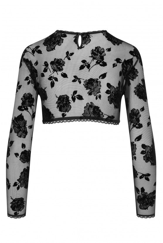 Crop top Grandes Roses