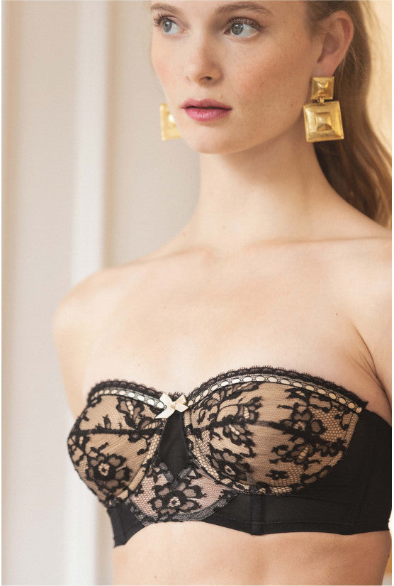 Soutien-gorge sans bretelle dentelle "Monaco"