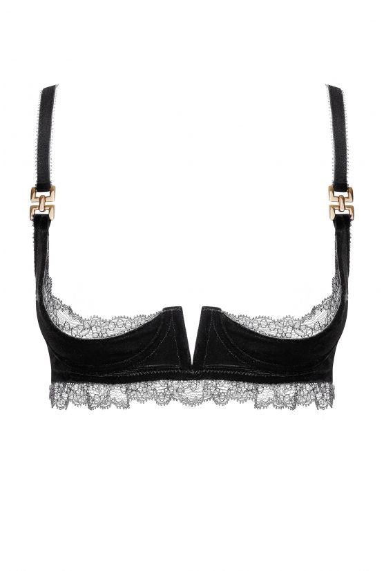 Soutien-gorge sein nu velours noir