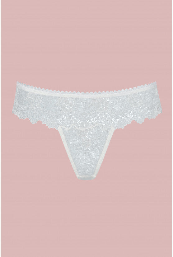 String ANIA dentelle ivoire