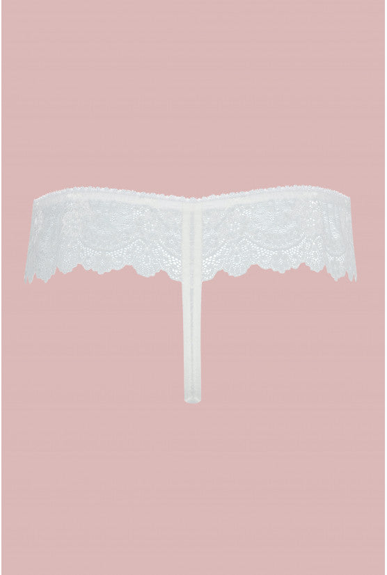 String ANIA dentelle ivoire