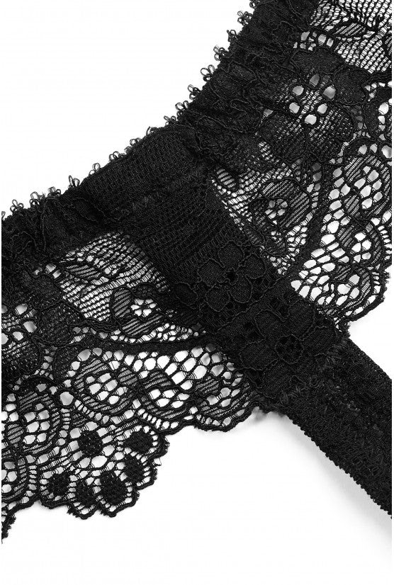 String ANIA dentelle noire