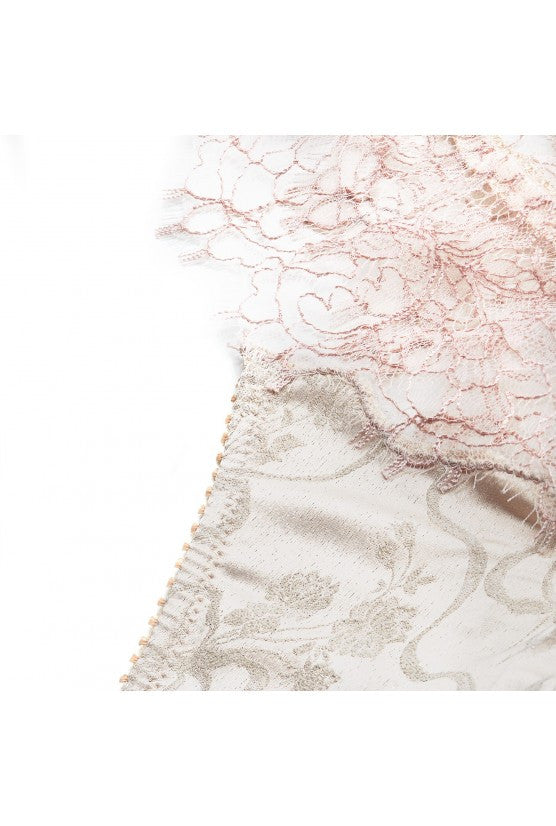 String ANIA satin blush