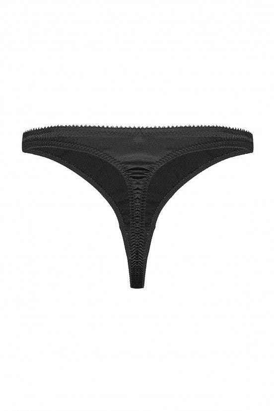 String CATHY satin noir