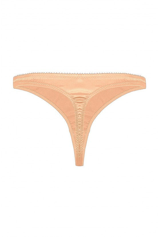 String CATHY satin pêche