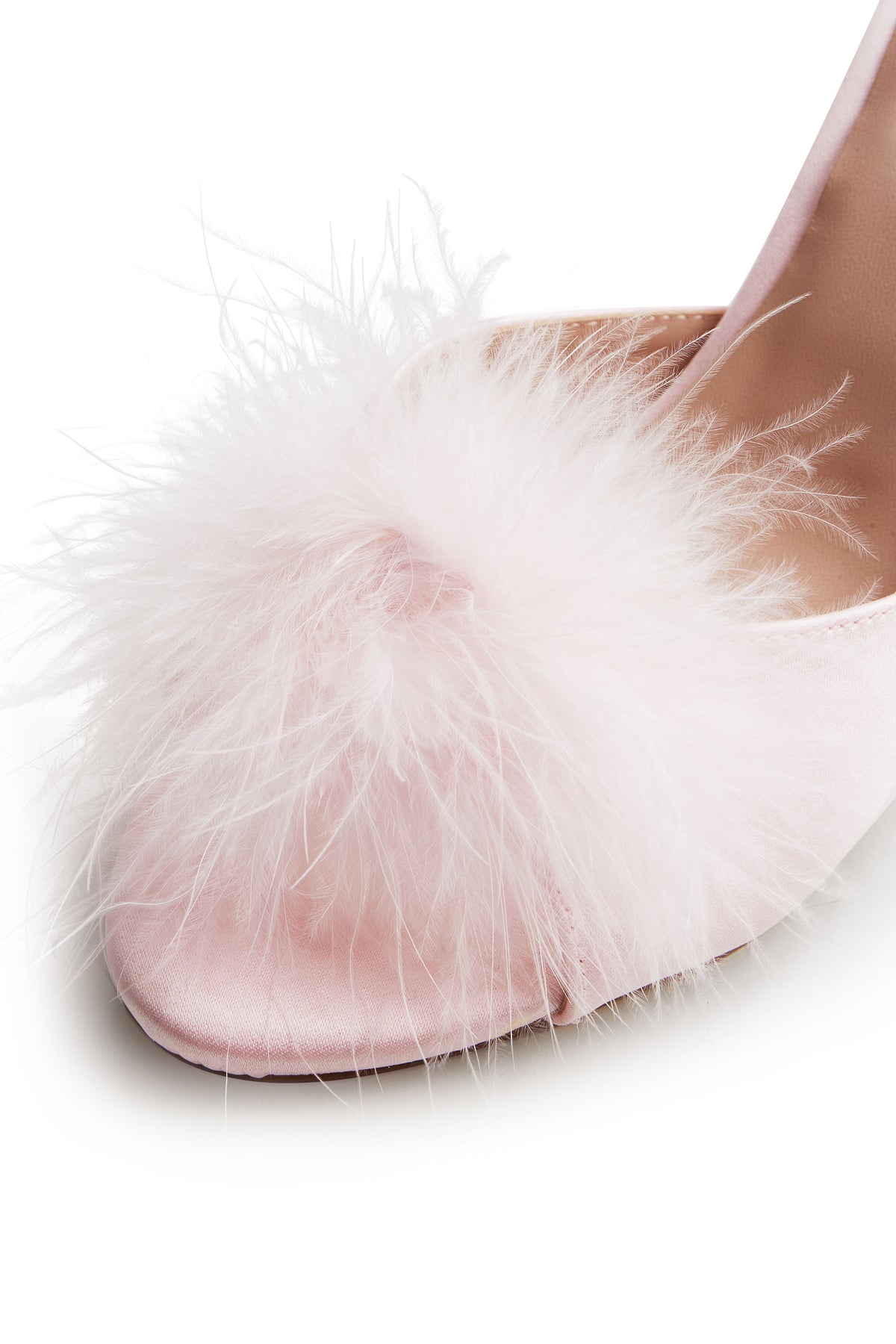 Pink mules