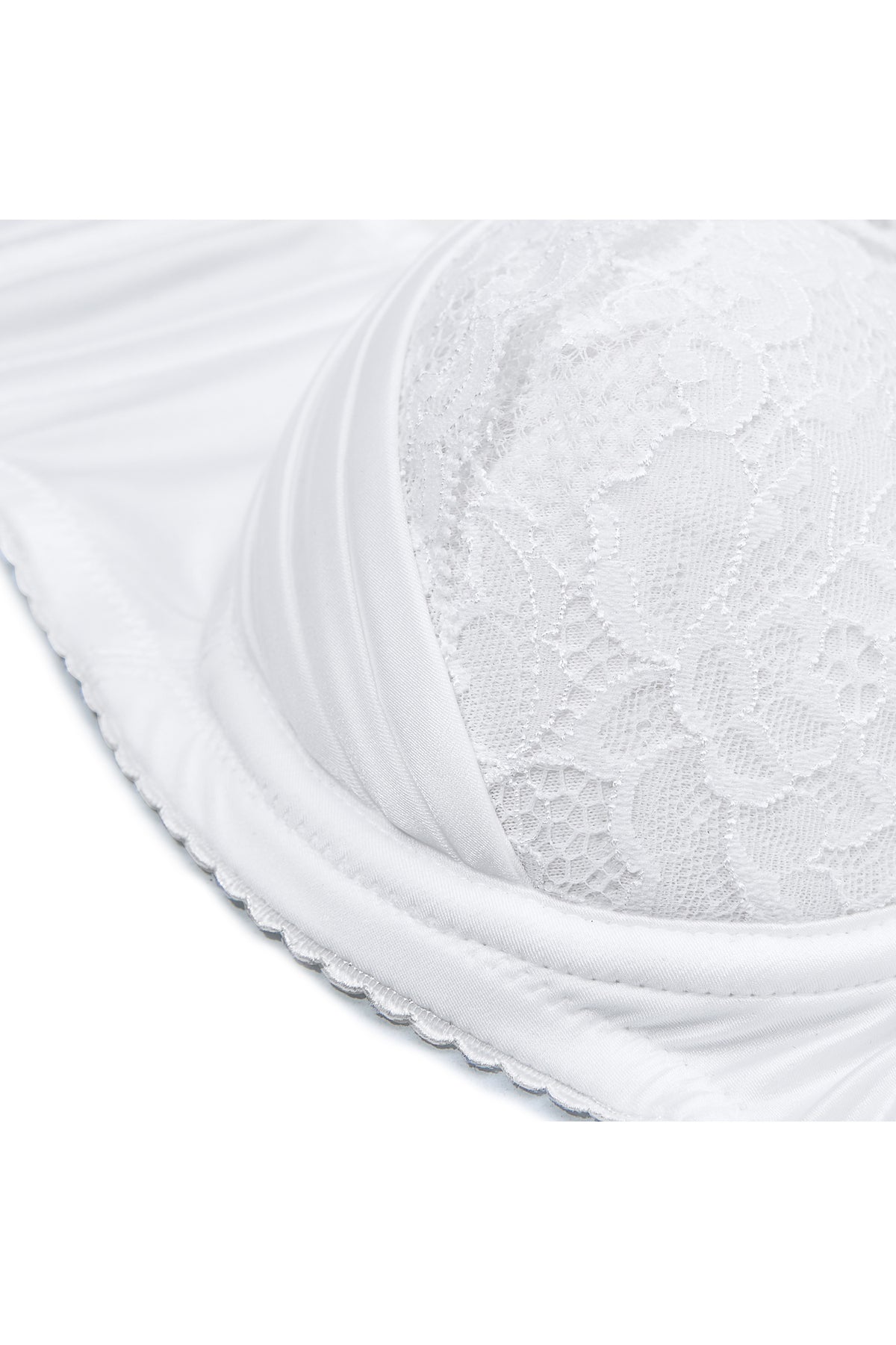 Soutien-gorge PUSH plissé blanc