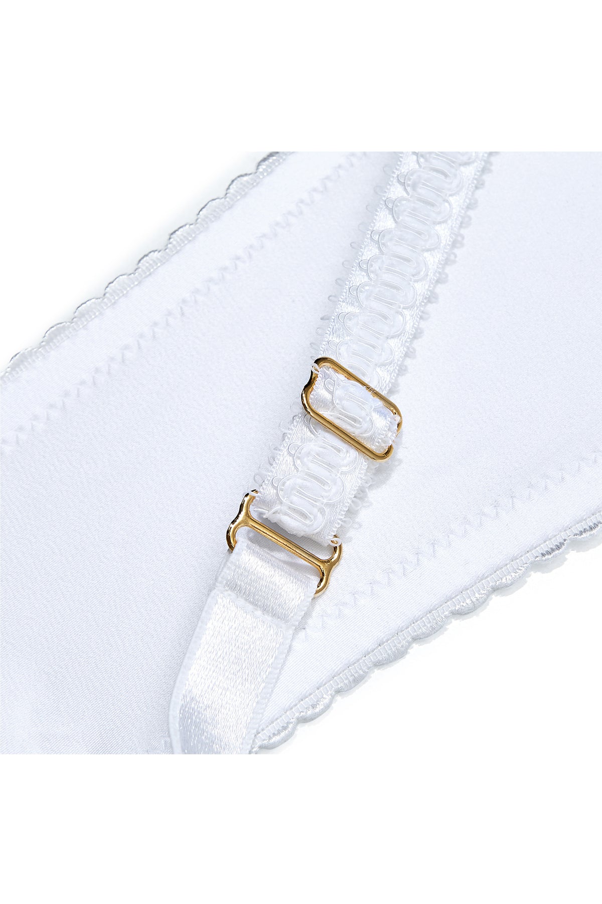 Soutien-gorge PUSH plissé blanc
