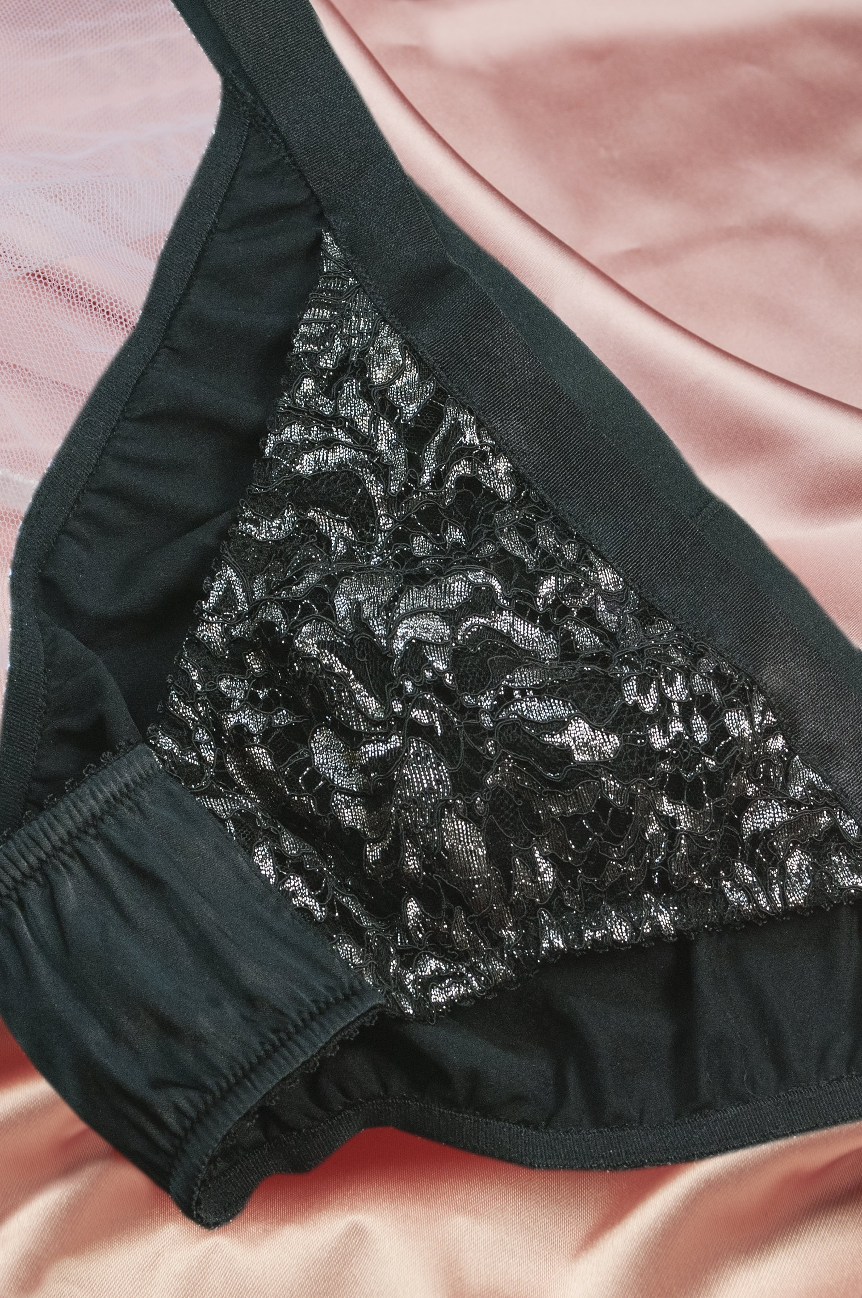 Culotte MIMI dentelle silver