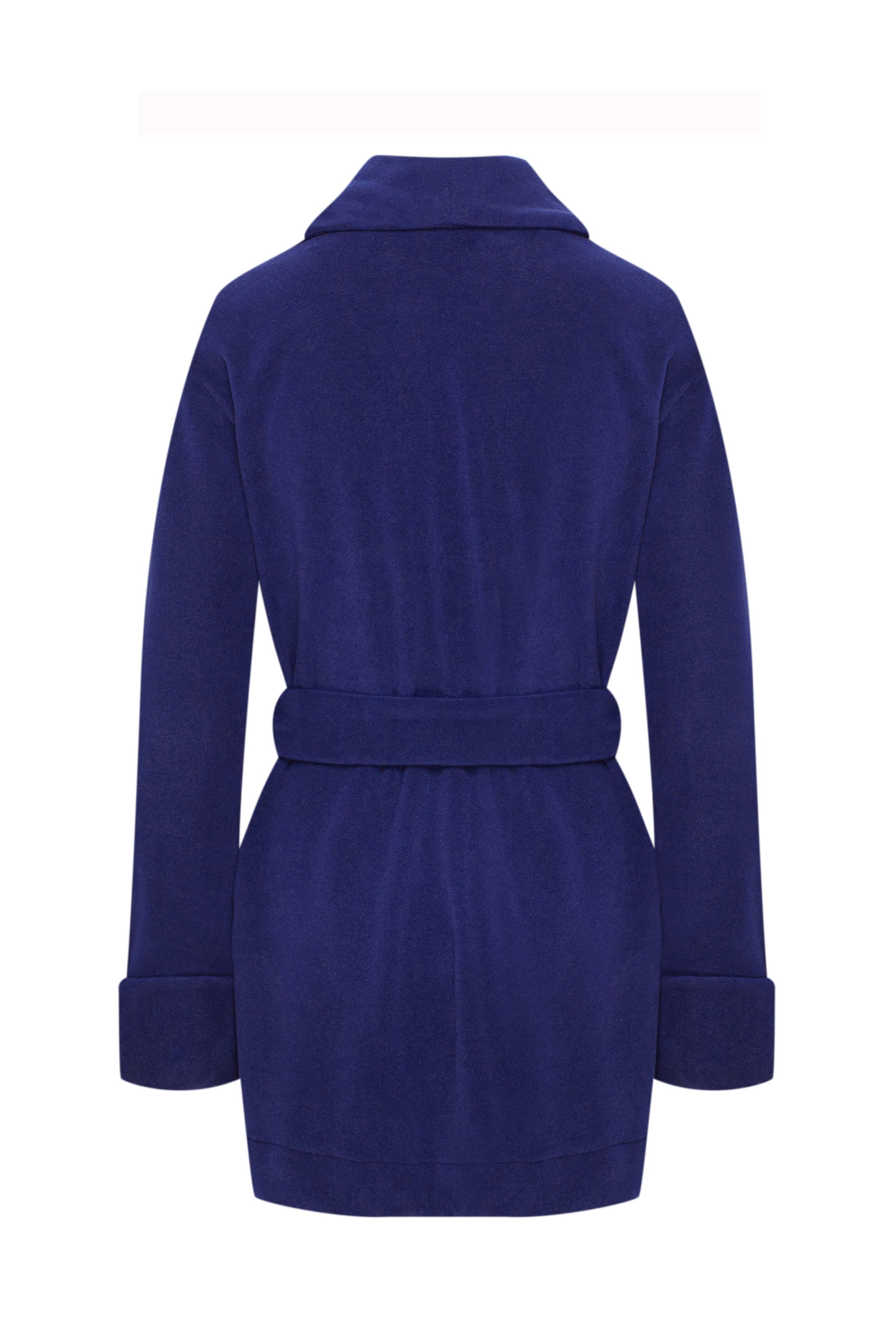 Robe de chambre polaire bleu