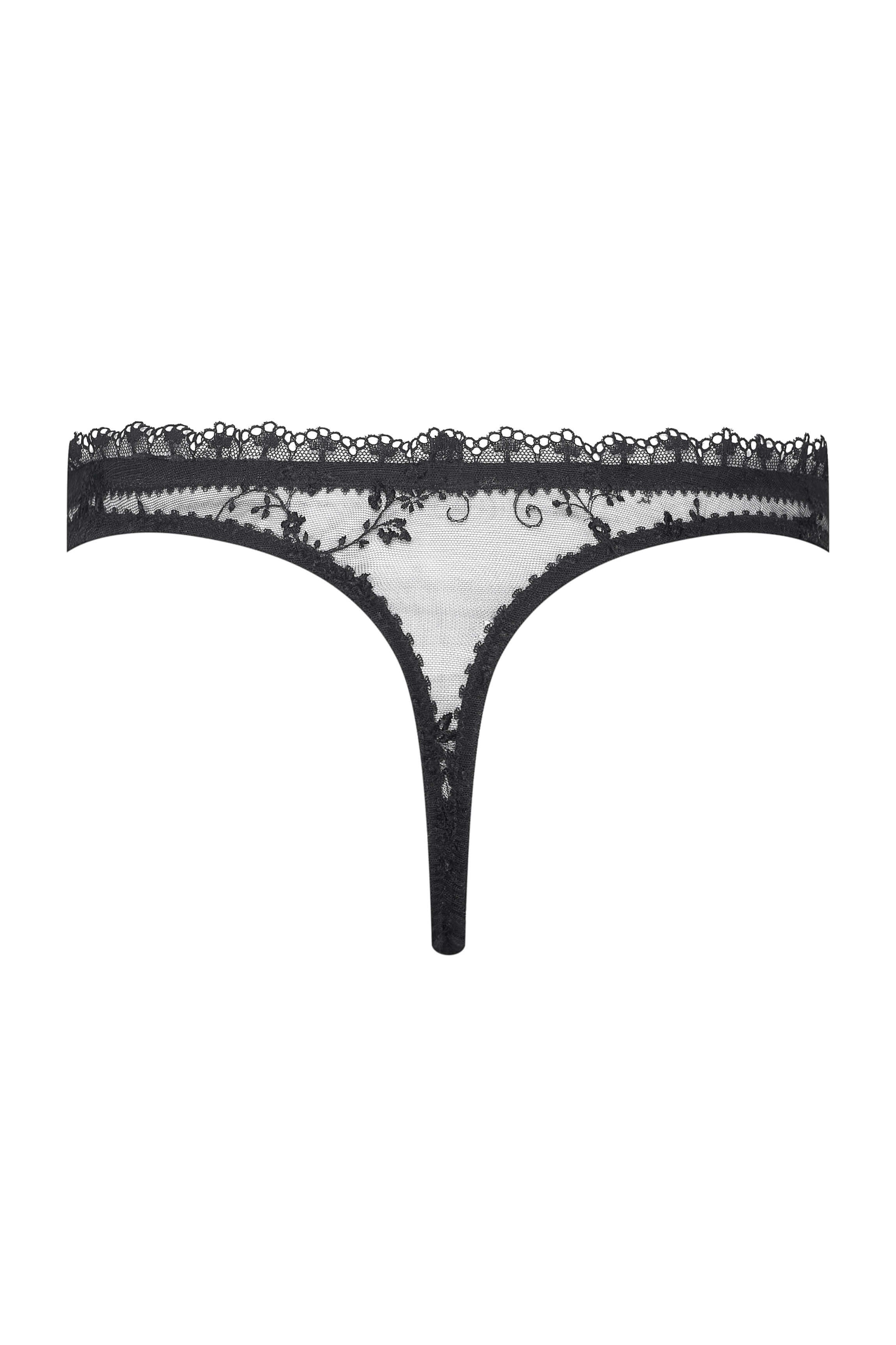 String CATHY fleurette noir