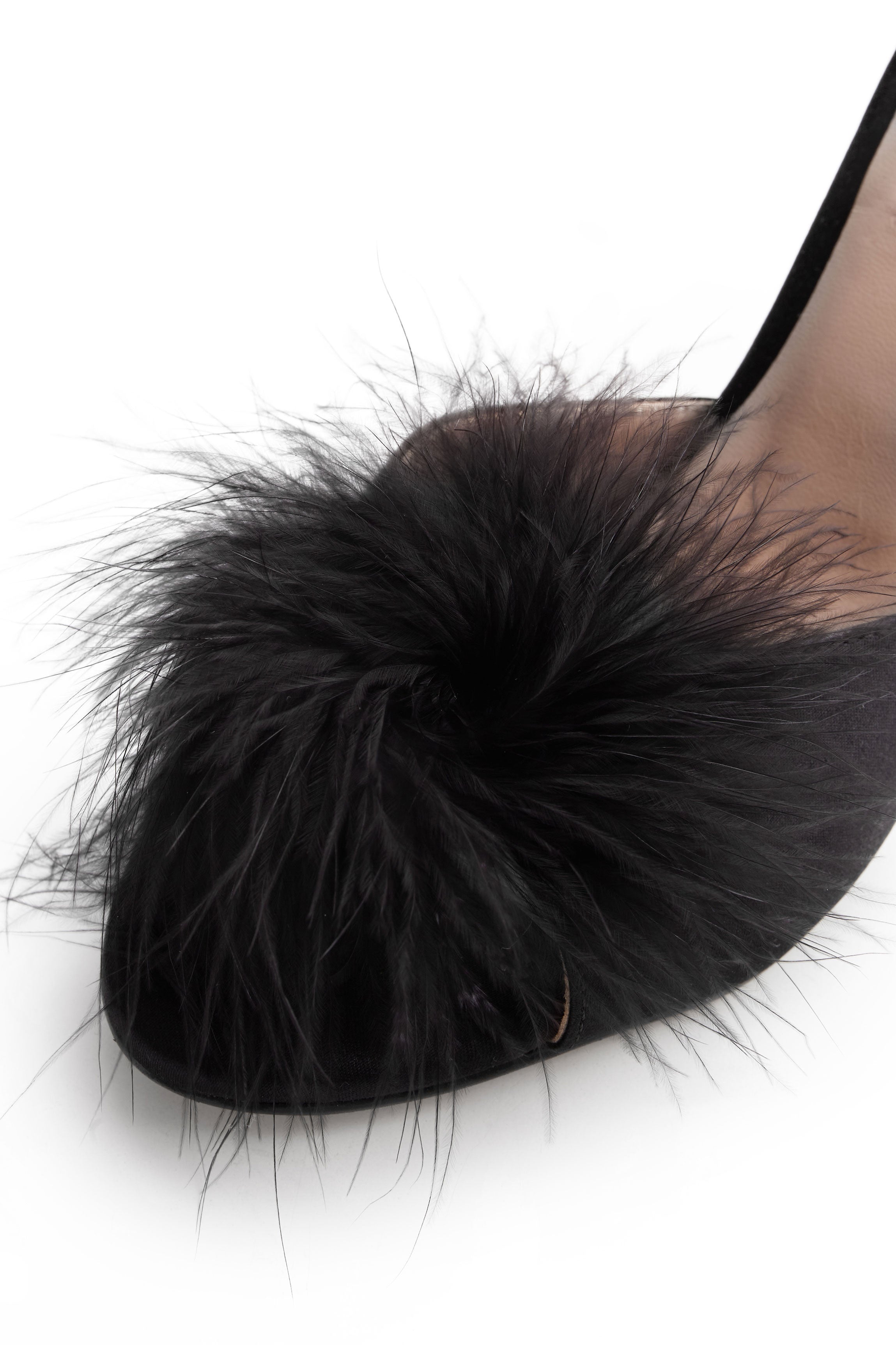 Paire de mules noires